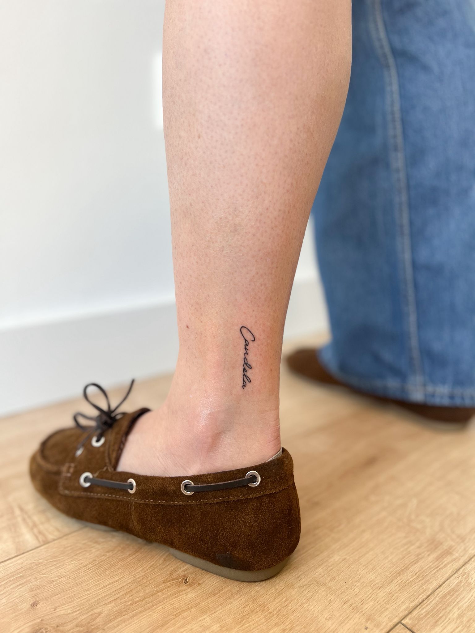 Tatuaje lettering por Marta San