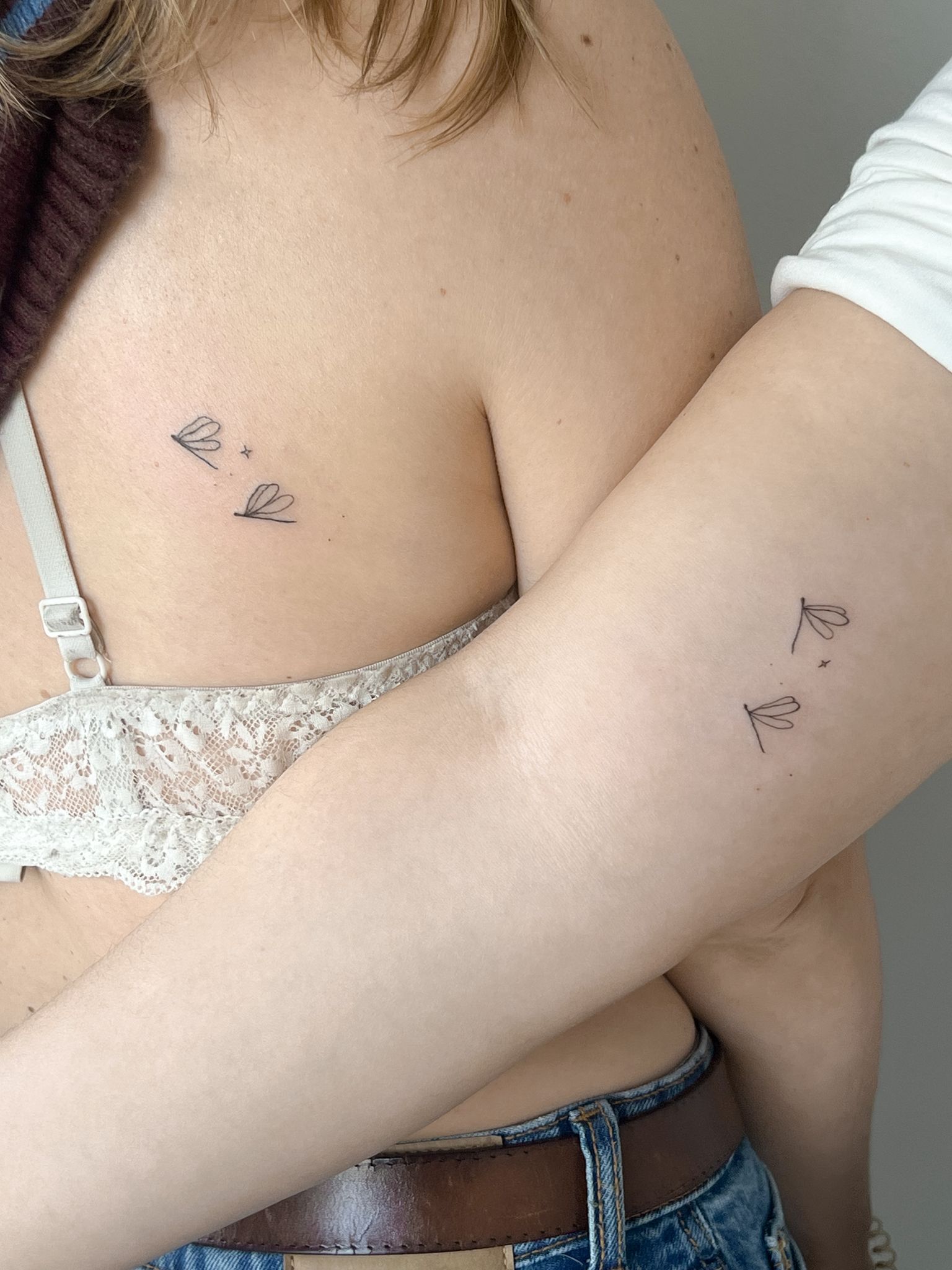 Tatuaje minimalismo por Marta San