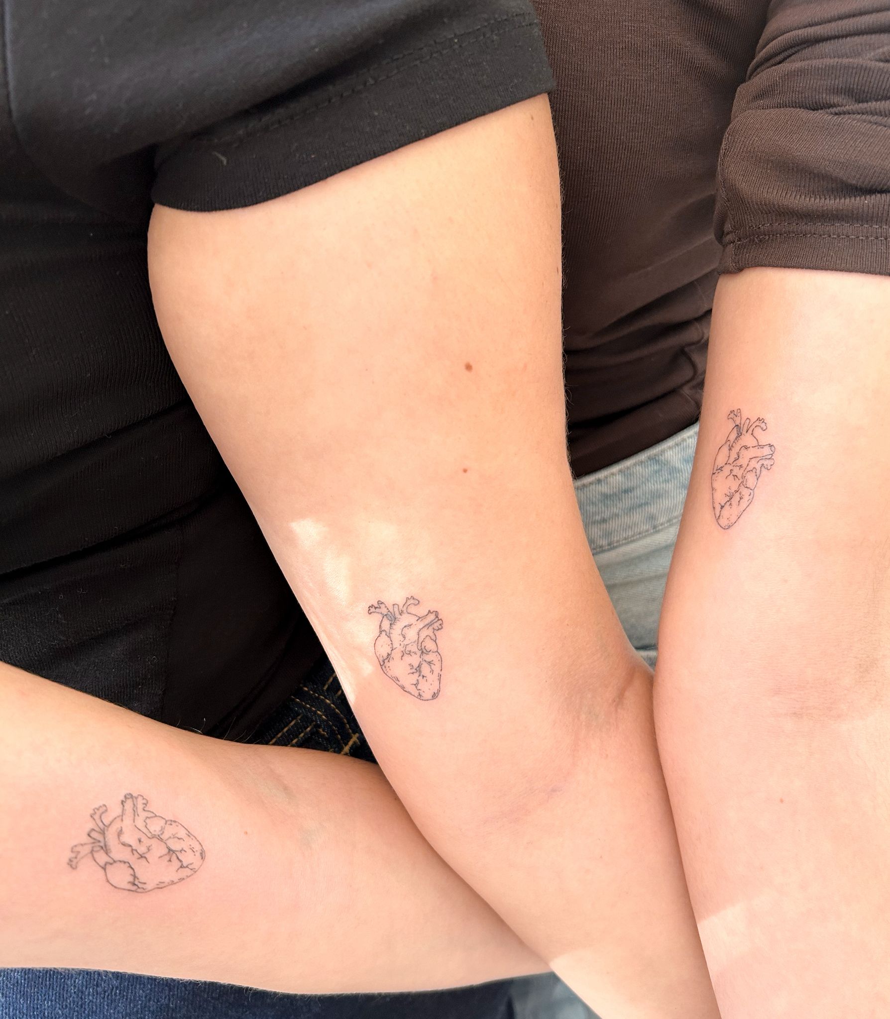 Tatuaje tatuajes a juego por Marta San