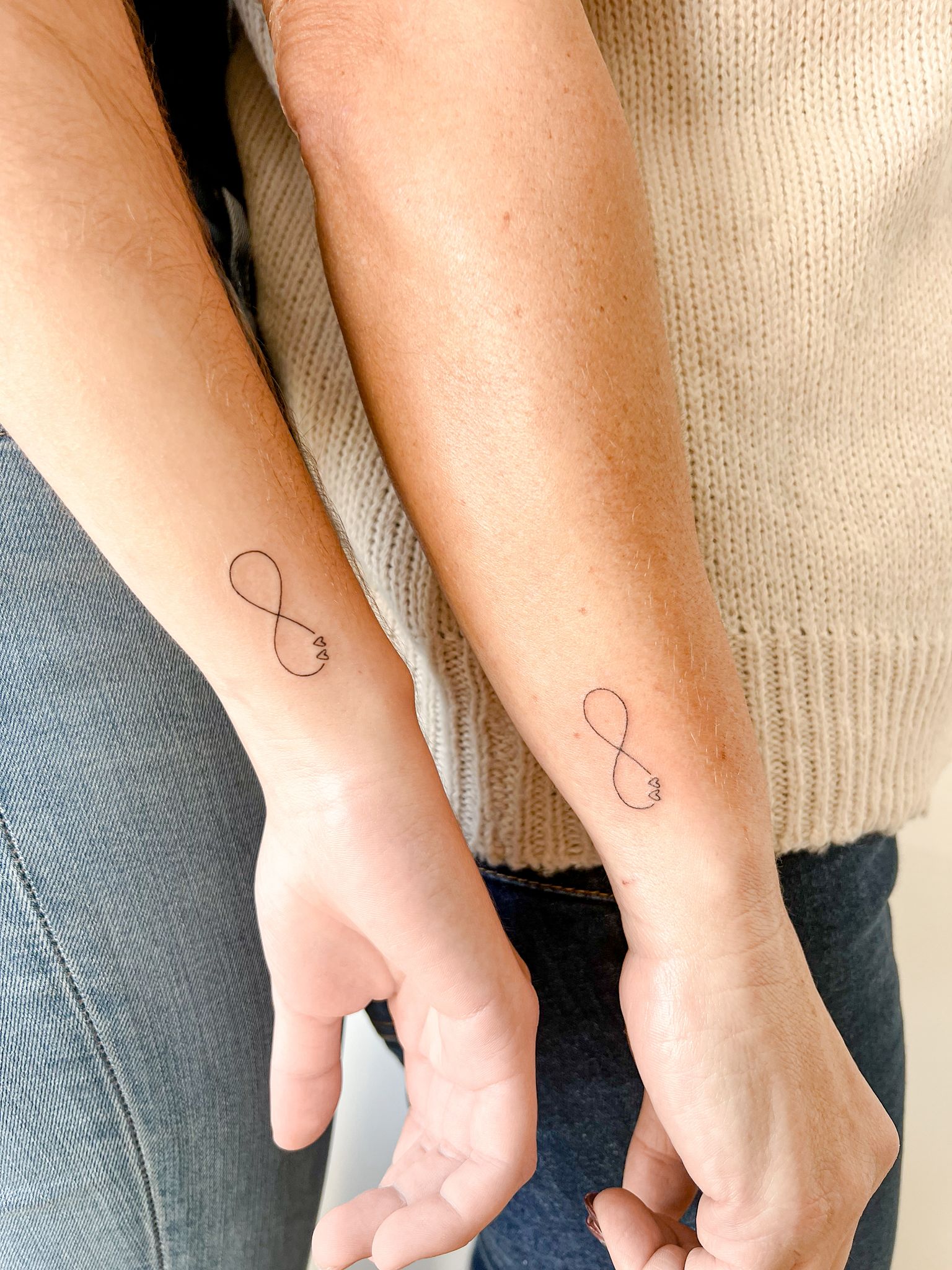 Tatuaje tatuajes a juego por Marta San